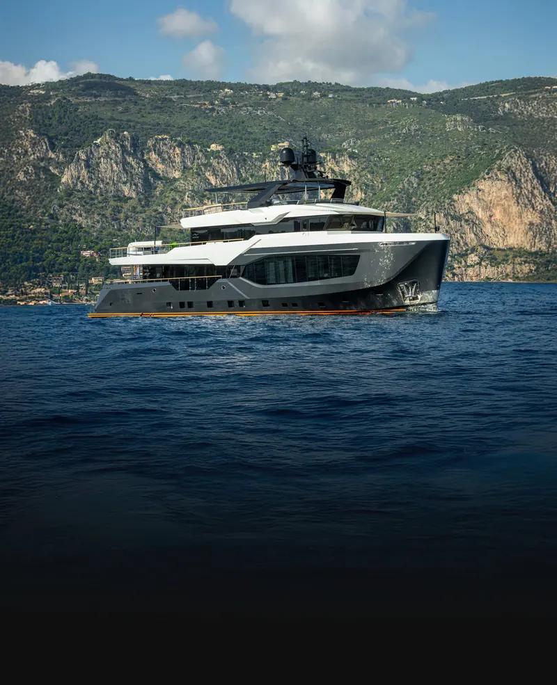 Numarine's 37XP explorer underway, hull 21 in the series