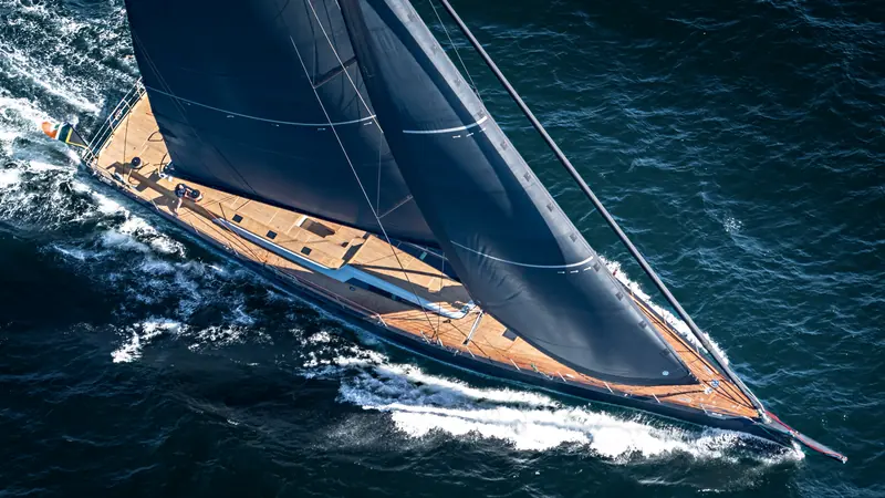 Kiboko 4, the Farr-designed Southern Wind SW108, was named Sailing Yacht of the Year at the 2025 World Superyacht Awards (Southern Wind Shipyard).