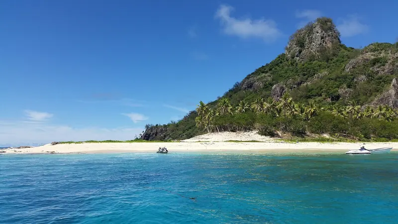 Monuriki, the uninhabited Mamanuca island known worldwide from Cast Away