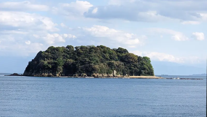 Tsukumojima, one of the small uninhabited islands off Imabari, the kind of anchorage that fills the space between the named stops.