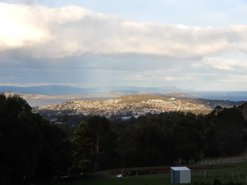 Kingston, on the Channel side of the Hobart peninsula, one of the towns a boat passes on the run down to Bruny Island.