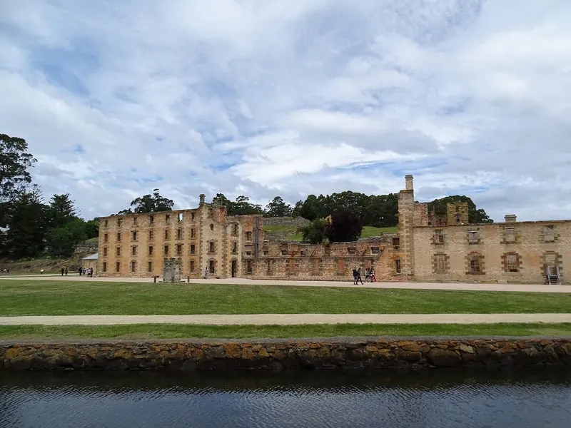 Port Arthur on the Tasman Peninsula, the former penal settlement most Channel itineraries build a day around.