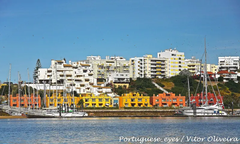 Marina de Portimao on the Arade river, the deeper of the two main Algarve marinas and the one adding megayacht berths.