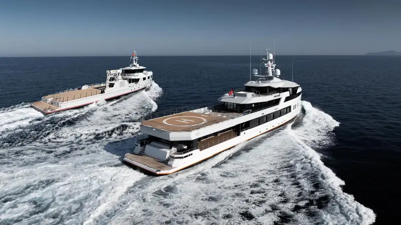 After You runs alongside her purpose-built support vessel, Emotional, delivered together in August 2025.
