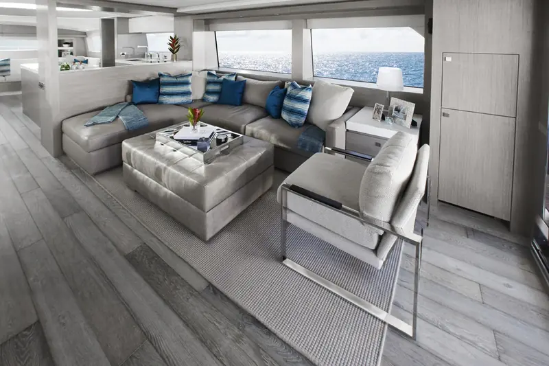 The M75 Panacera saloon, styled by Enrico Gabbi with a Mediterranean, contemporary palette.