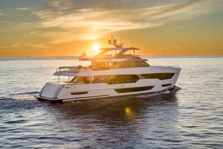 The delivered 35R hull Maverick, in Boat International's superyacht directory.