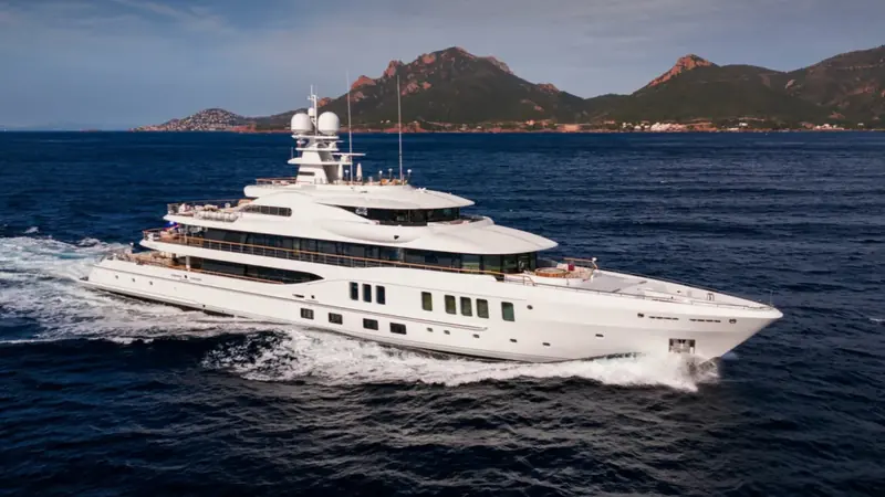 Synthesis under way after her refit, now listed for sale at a EUR 132 million asking price.