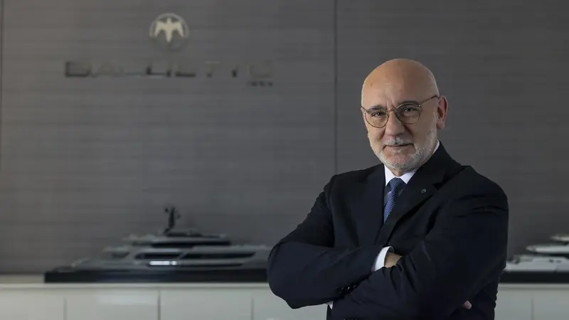 Diego Michele Deprati, chief executive of Baglietto, who called the delivery of the first T60 a milestone in the yard's history.
