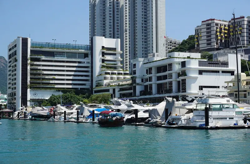 Small craft and yachts moored at a Hong Kong marina. Central Yacht and its new investor, the family office TGG Group, are both based in the city.