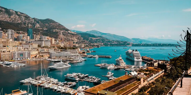 Port Hercule and Monaco's harbour, home of the Yacht Club de Monaco - one of the five inaugural S3-label destinations.