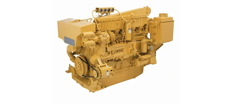 The Cat 3406C, a long-running commercial propulsion engine still listed in Caterpillar's current marine range
