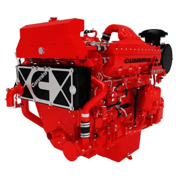 The Cummins QSK19, a V6 19-liter diesel rated from about 500 to 800 hp, Cummins' entry point into the superyacht and larger passenger-vessel power range