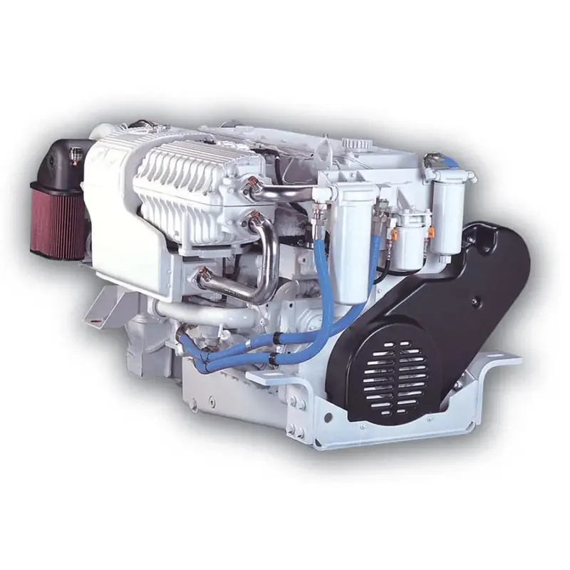 The Cummins QSM11, an inline-6 10.8-liter diesel rated 300 to 715 hp, the engine most often fitted to 45 to 65 foot sportfish boats and motor yachts