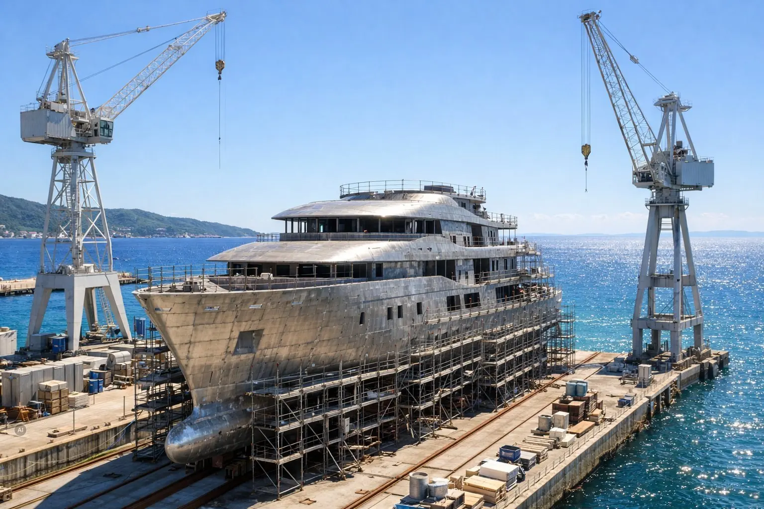 Palumbo adds an Adriatic yard, and 30m-plus steel slots get a little easier